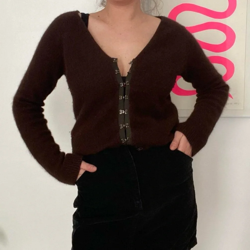 Brown angora sweater - Picture 2 of 8